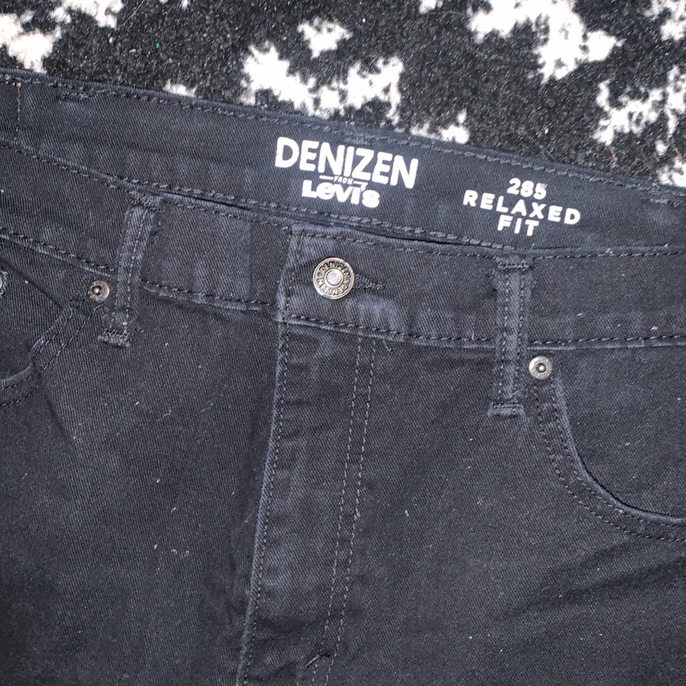 Levi Denizen Mens 285 Relaxed Fit Jeans, Size 38x30 - Picture 2 of 3